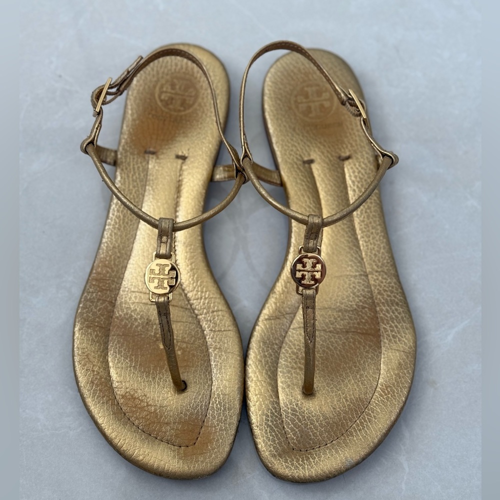 Tory Burch T Strap Sandals